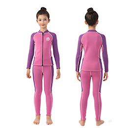 Kids 2.5mm Neoprene Full Body Wetsuit